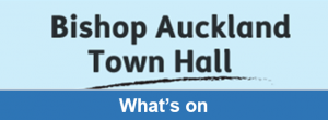 Bishop Auckland Town Hall, Whats On Button
