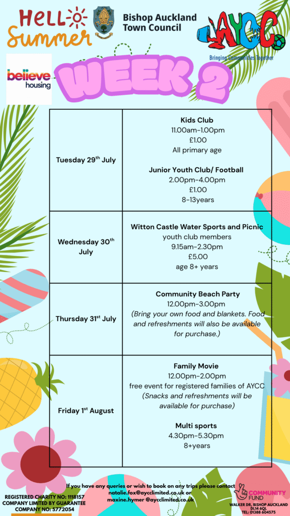 Auckland Youth and Community Centre, Summer Activities Week 2