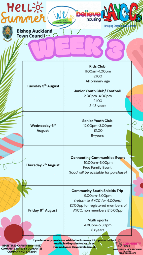 Auckland Youth and Community Centre, Summer Activities Week 3