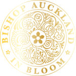Bishop Auckland In Bloom (BIAB), Gold Foil Logo.